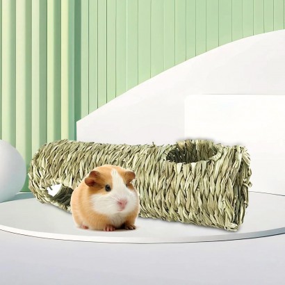 Small Animal Grass Tunnel Hut